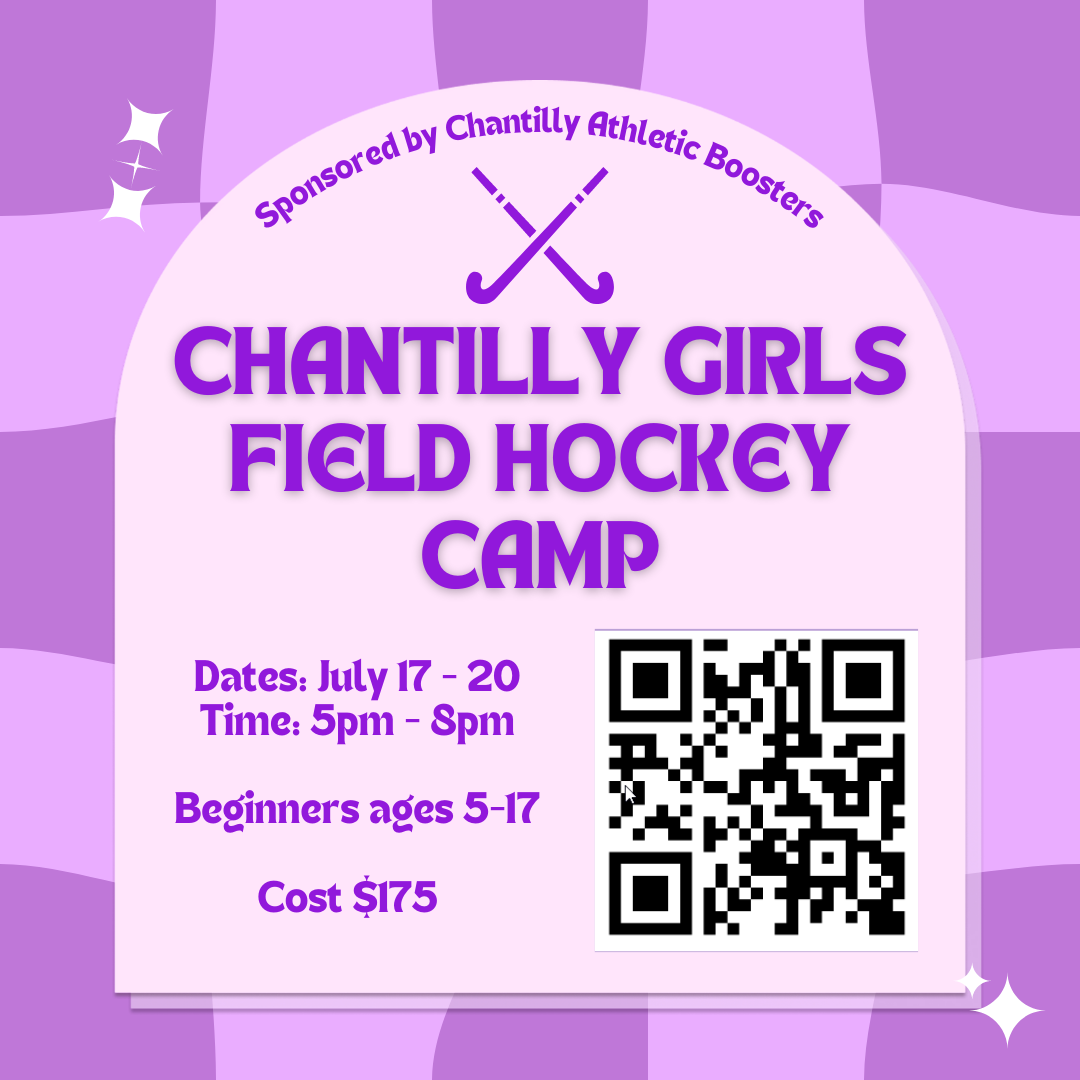 2023 Chantilly Girl's Field Hockey Camp